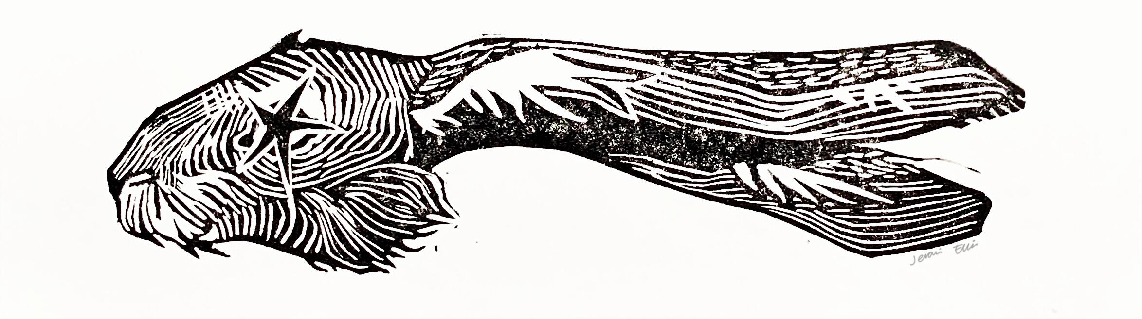 Untitled Linocut, 2025